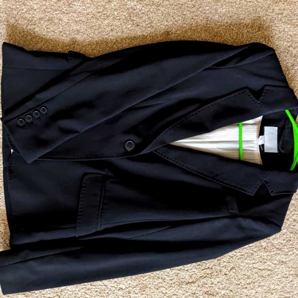 Women's Black Blazer - H&M Size S